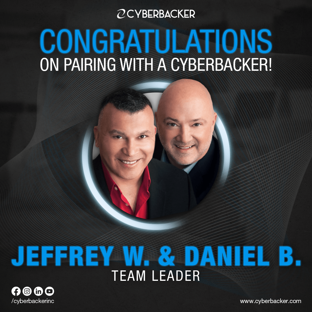 Congratulations On Pairing With A Cyberbacker - Virtual Services