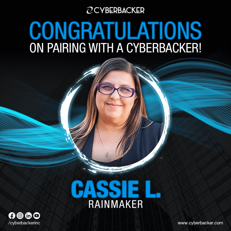 Congratulations on Pairing with a Cyberbacker - Virtual Assistant