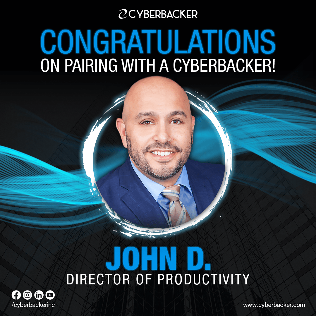 Congratulations on Pairing with a Cyberbacker - Virtual Services