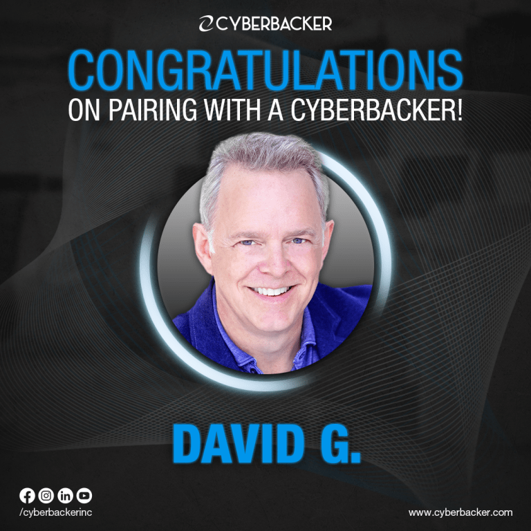 Congratulations on Pairing with a Cyberbacker - Virtual Services