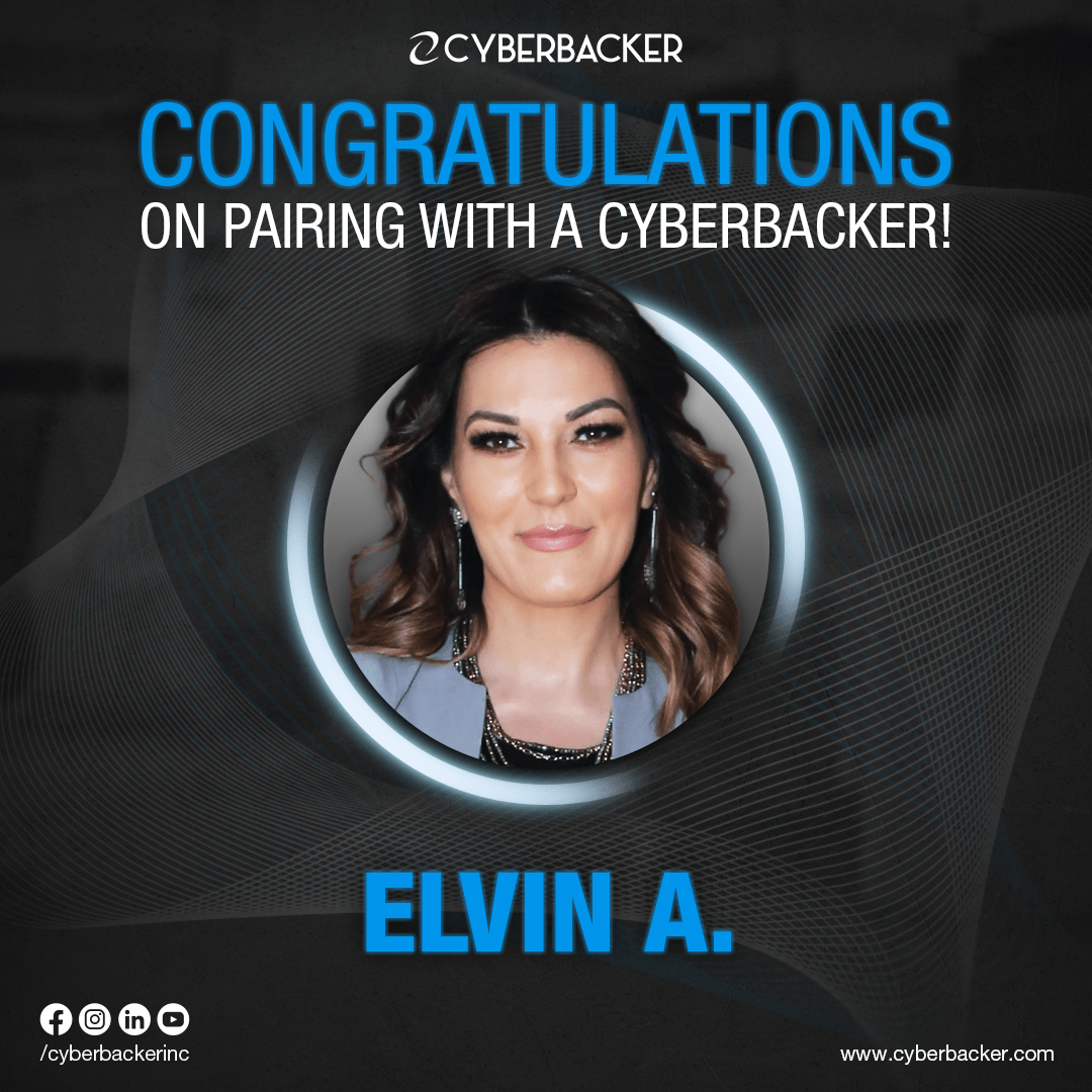 Congratulations On Pairing With A Cyberbacker - Virtual Services