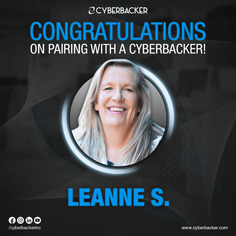 Congratulations on Pairing with a Cyberbacker - Virtual Services