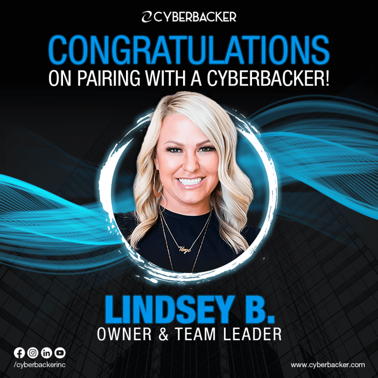 Congratulations on Pairing with a Cyberbacker - Virtual Services