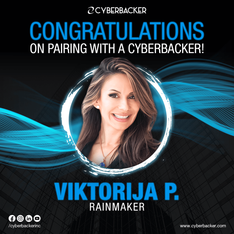 Congratulations on Pairing with a Cyberbacker - Virtual Services