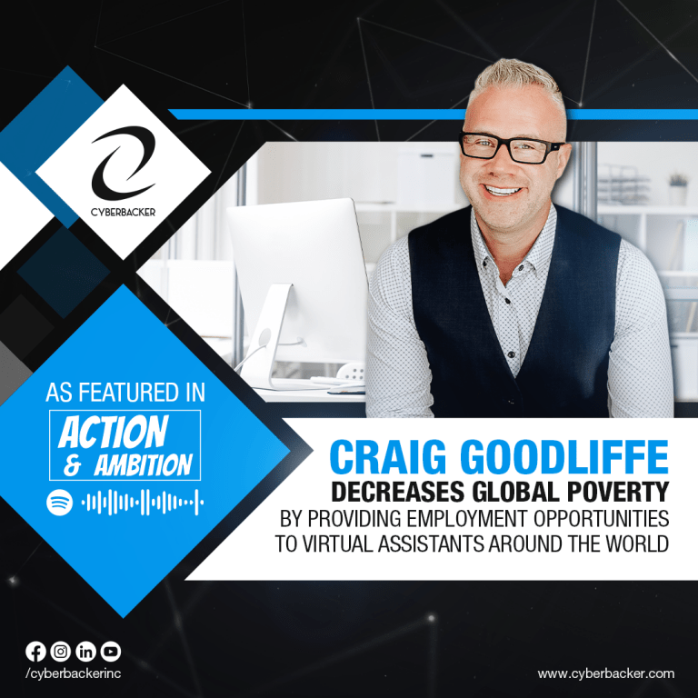 Craig Goodliffe, As featured in Action and Ambition - Virtual Assistant