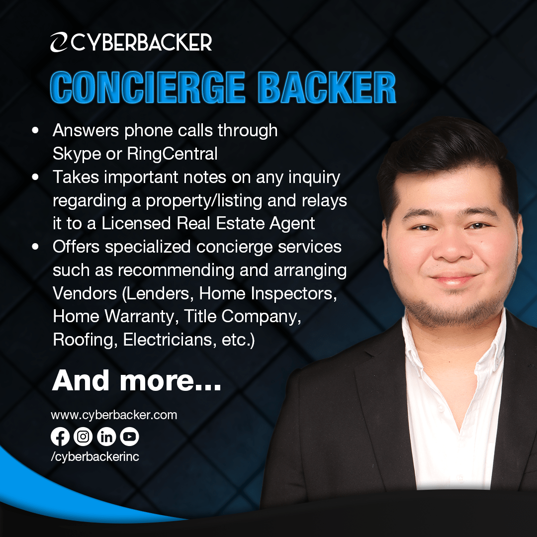 Cyberbacker Services - Concierge Backer