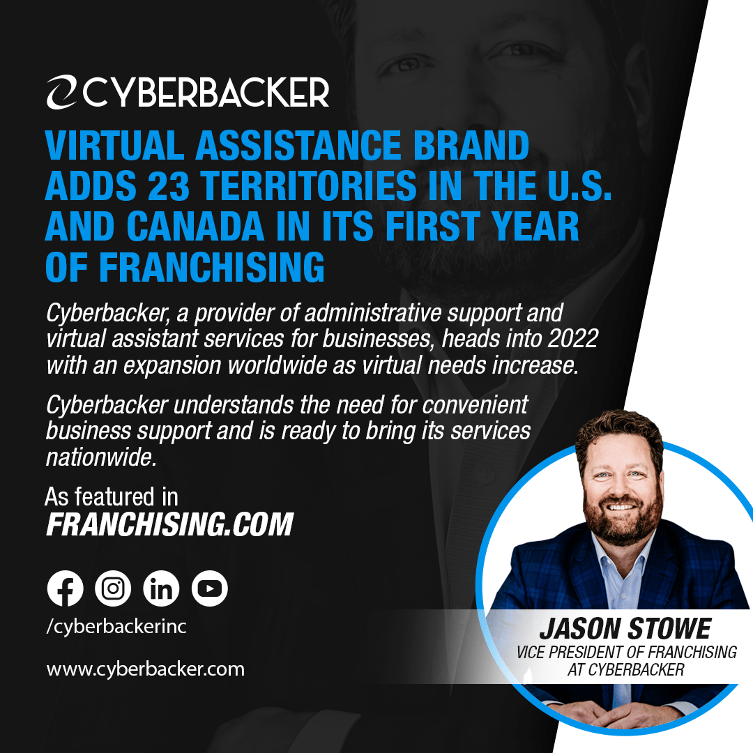 Jason Stowe, As featured in Franchising.com - Virtual Assistant