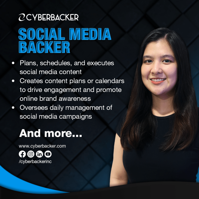 Cyberbacker Services - Social Media Backer - Virtual Assistant