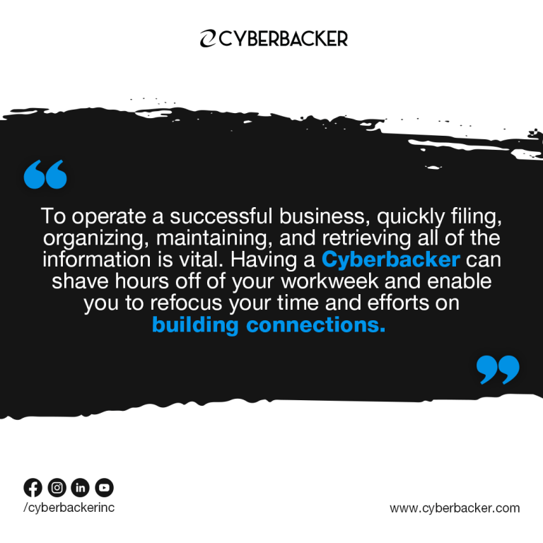 building connections - cyberbacker - virtual assistant
