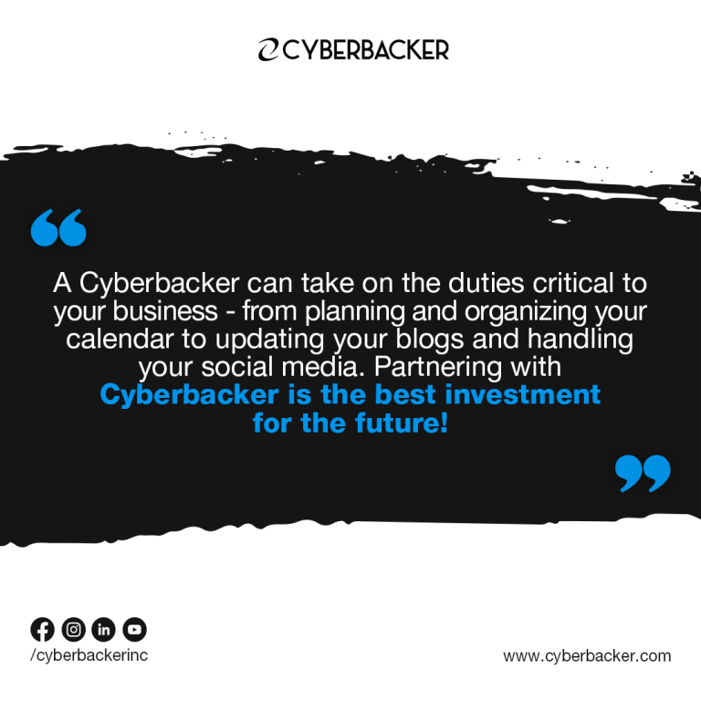 Cyberbacker Is The Best Investment for the FUTURE - CB Labs - Virtual Assistant