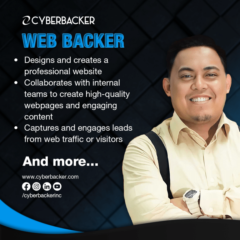 Cyberbacker Services - Web Backer - Virtual Assistan