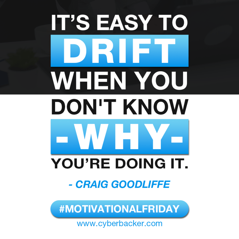 Motivational Friday - Craig Goodliffe