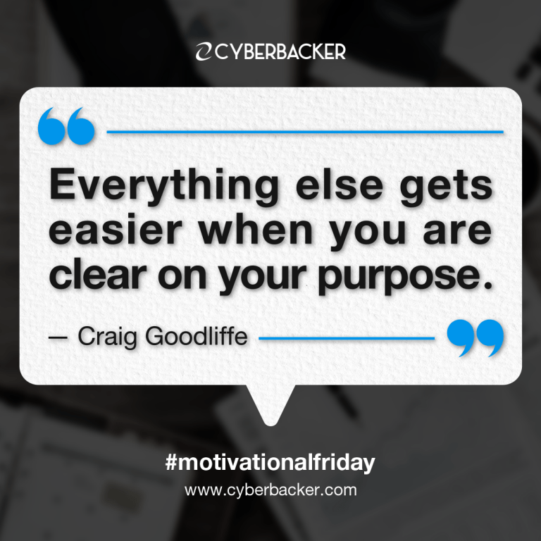 Motivational Friday - Craig Goodliffe