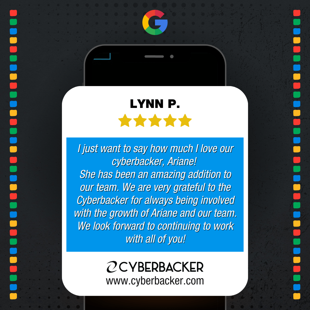 Cyberbacker Google Review - Virtual Assistant