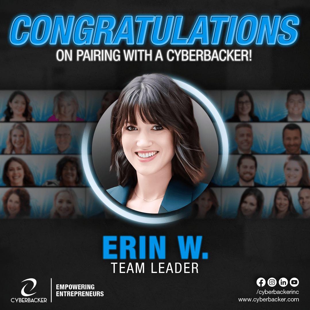 Congratulations on Pairing with a Cyberbacker-Virtual Assistant