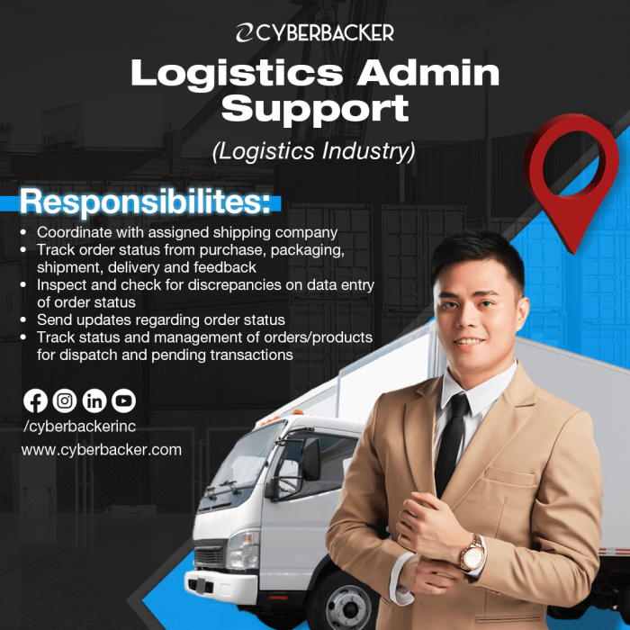 Logistics Admin Support